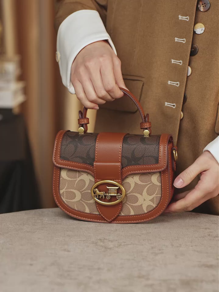 Rabbio Floral Saddle Crossbody
