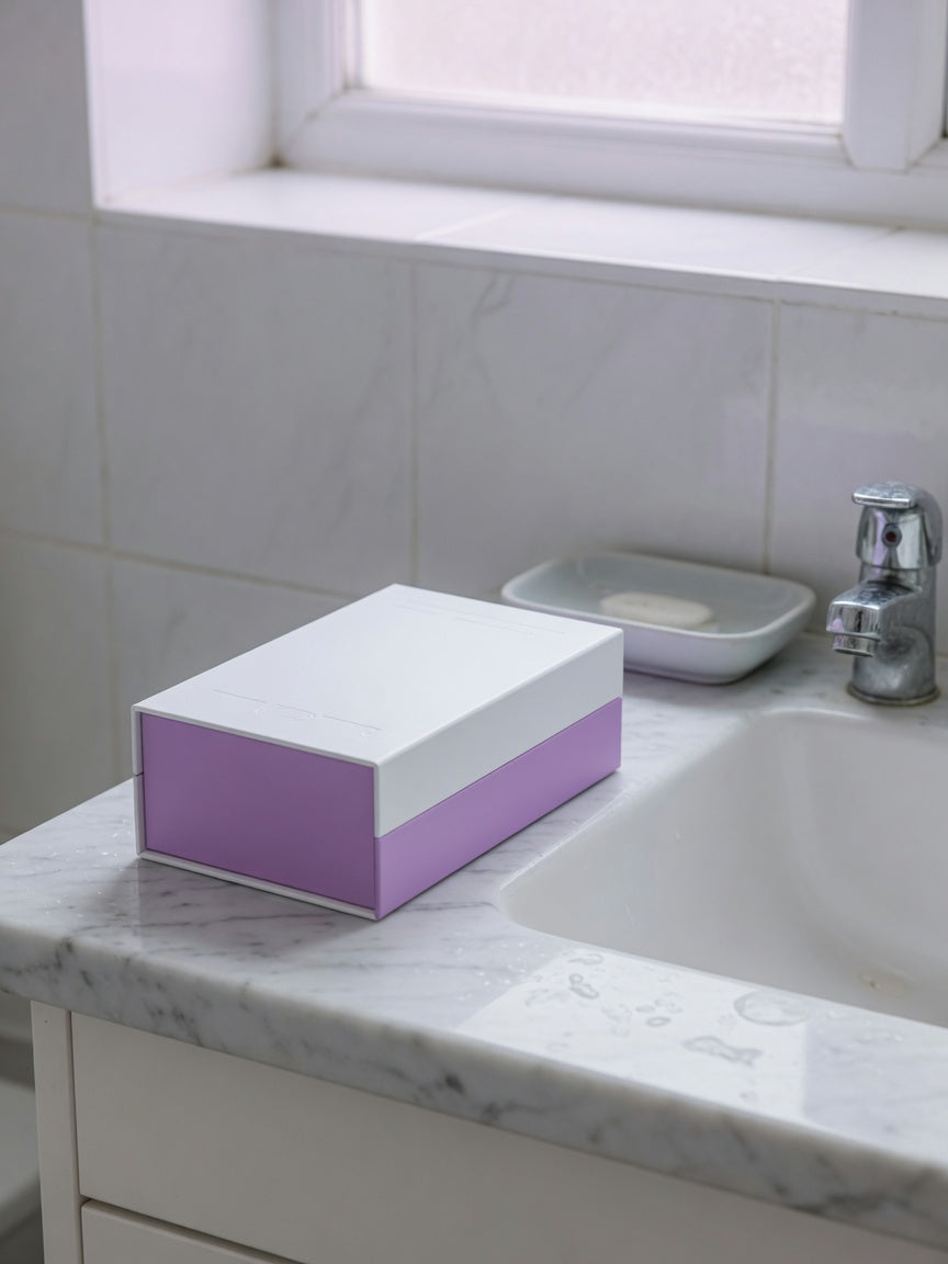 PAP+ Whitening Strips kit, three-quarter angle