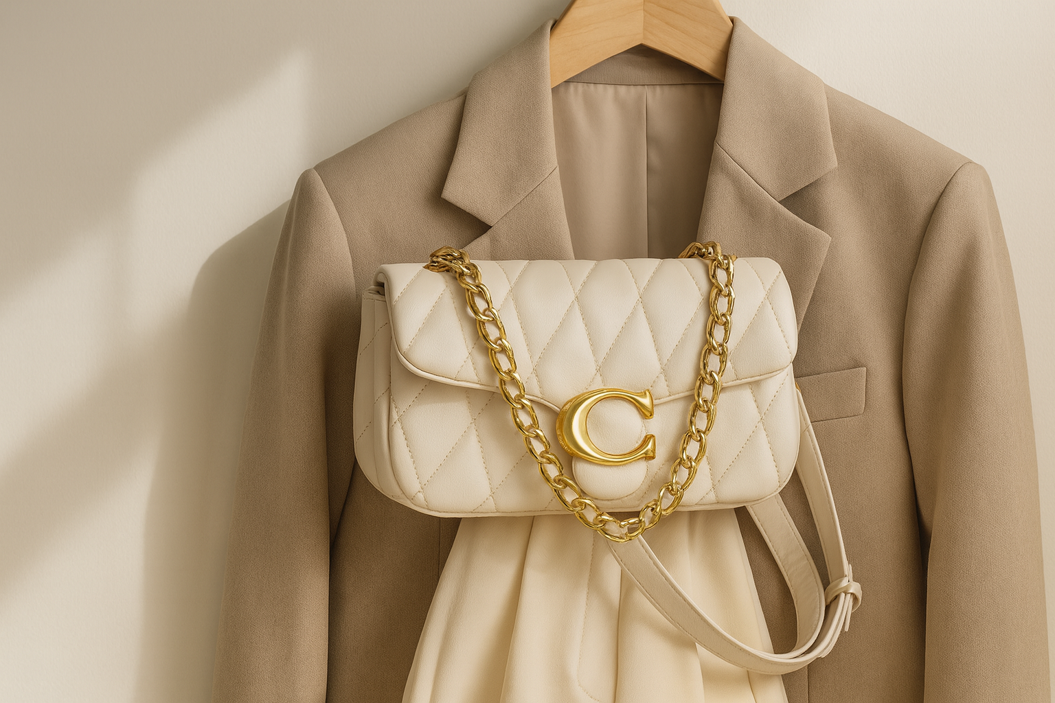 Polished French-inspired styling editorial